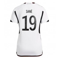 Germany Leroy Sane #19 Replica Home Shirt Ladies World Cup 2022 Short Sleeve
